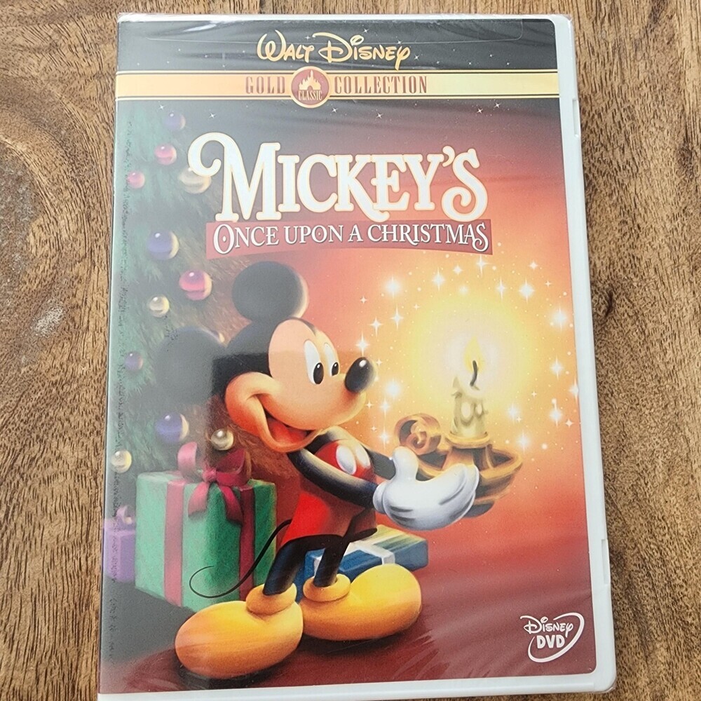 Mickey's Once Upon A Christmas DVD Gold Collection Full Screen Disney New Sealed